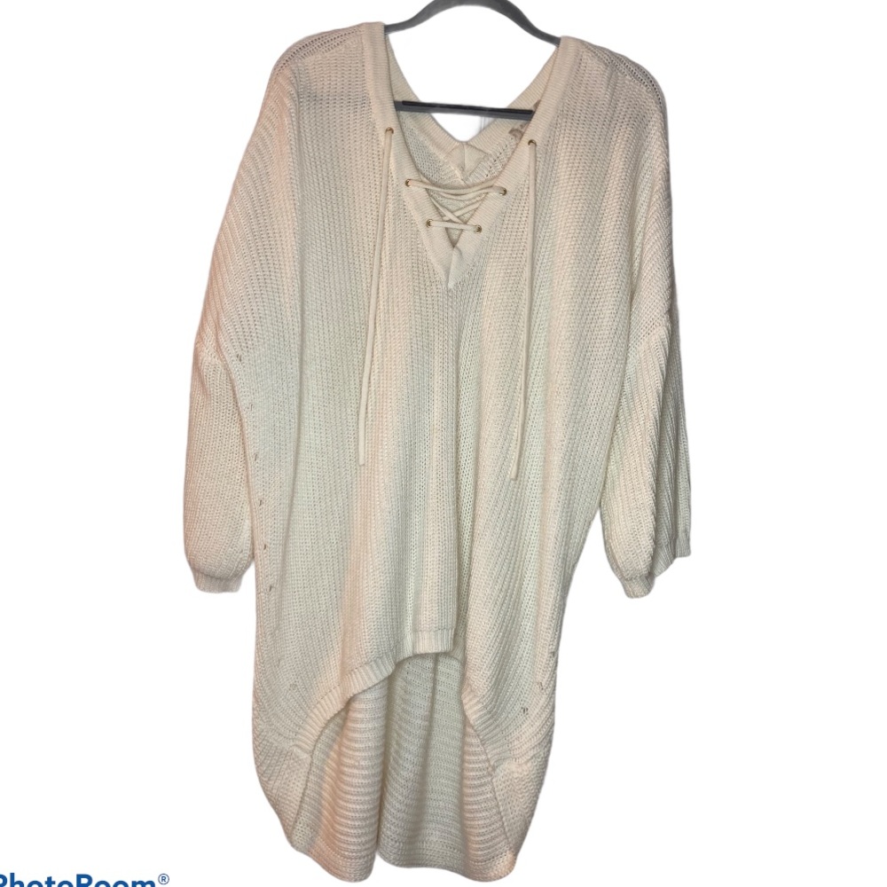 Altar’d State Lace-Up Sweater